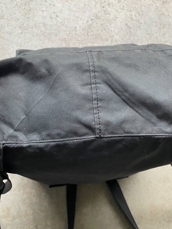 Fjallraven Kanken 23510 Flat Black Backpack Small Book Bag main image 2